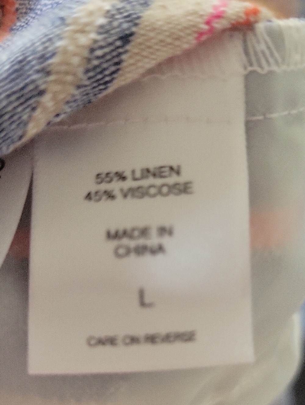 New York & Company Soho Striped  Paperbag Pants Large - Picture 4 of 4